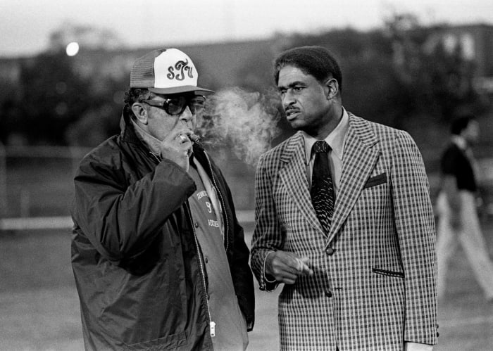 Eddie Robinson and John Merritt
